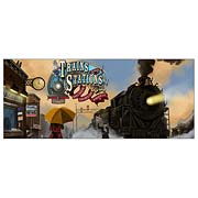 Trains and Stations Strategy Board Game